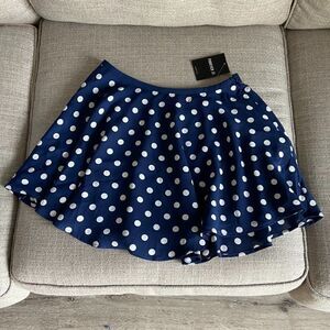 Forever 21 polka dot mini skirt S